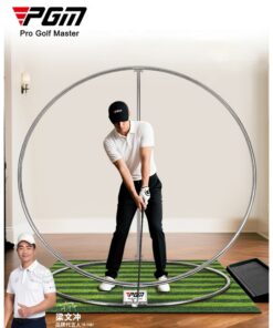 Vòng Tập Swing / Vòng Điều Chỉnh Quỹ Đạo Swing - PGM Golf Swing Trajectory Trainer Adjustable Angle - HL016