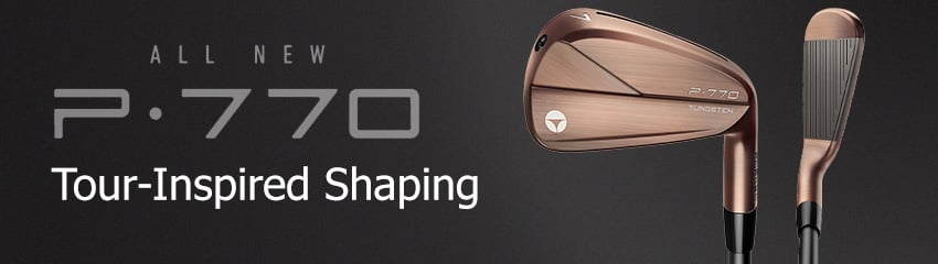 Công nghệ Tour-Inspired Shaping With Aged Copper Finish của Bộ gậy sắt P770 Circle T | TaylorMade