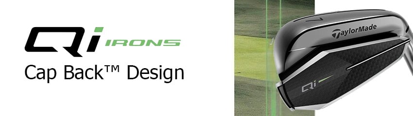 198-2 Công nghệ Cap Back™ Design & Hybrar Echo® Dampers của Bộ gậy sắt Qi Gunmetal Edition | TaylorMade