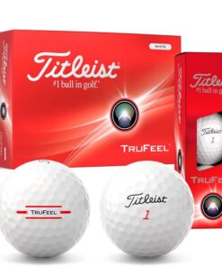 Hộp 12 bóng golf TruFeel 2 lớp 2024 màu Trắng | Titleist