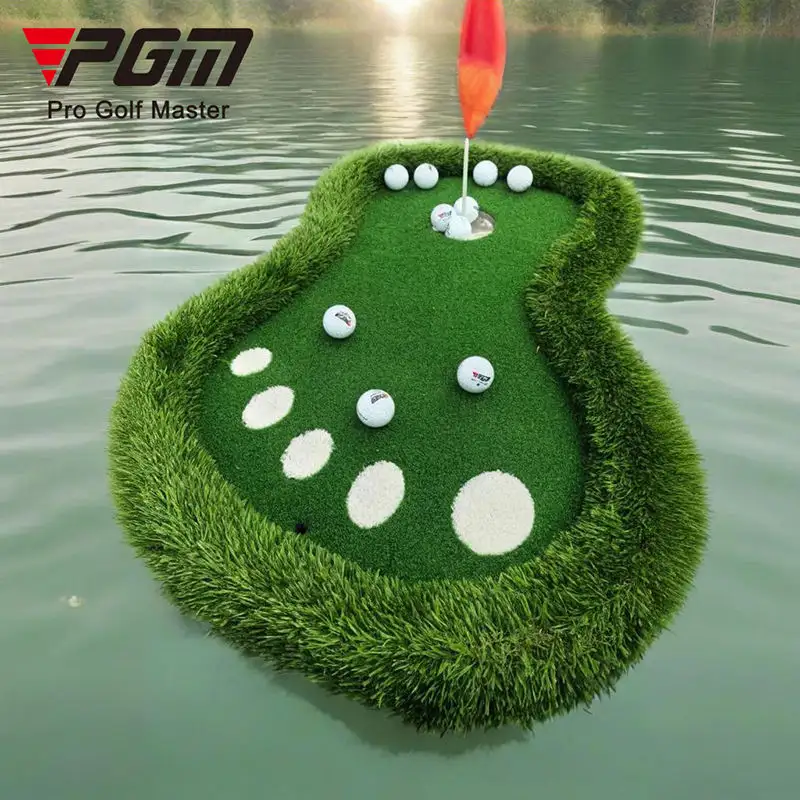 Sân tập golf mini ngoài trời PGM, hồ bơi nổi, sân tập golf, khu vực tập luyện gậy golf.