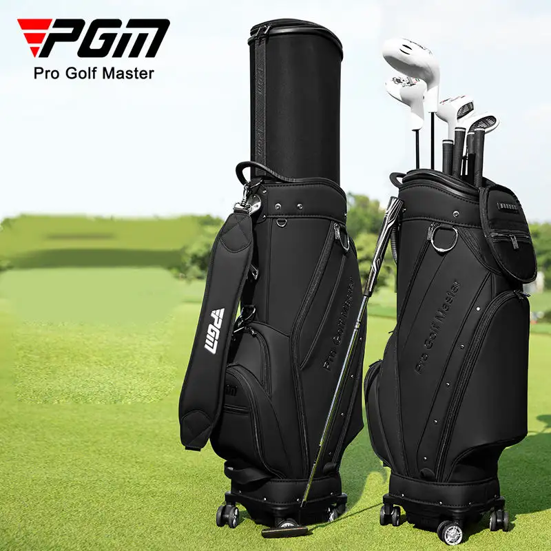 Túi đựng gậy golf nắp cứng PGM QB173 không thấm nước có bánh xe