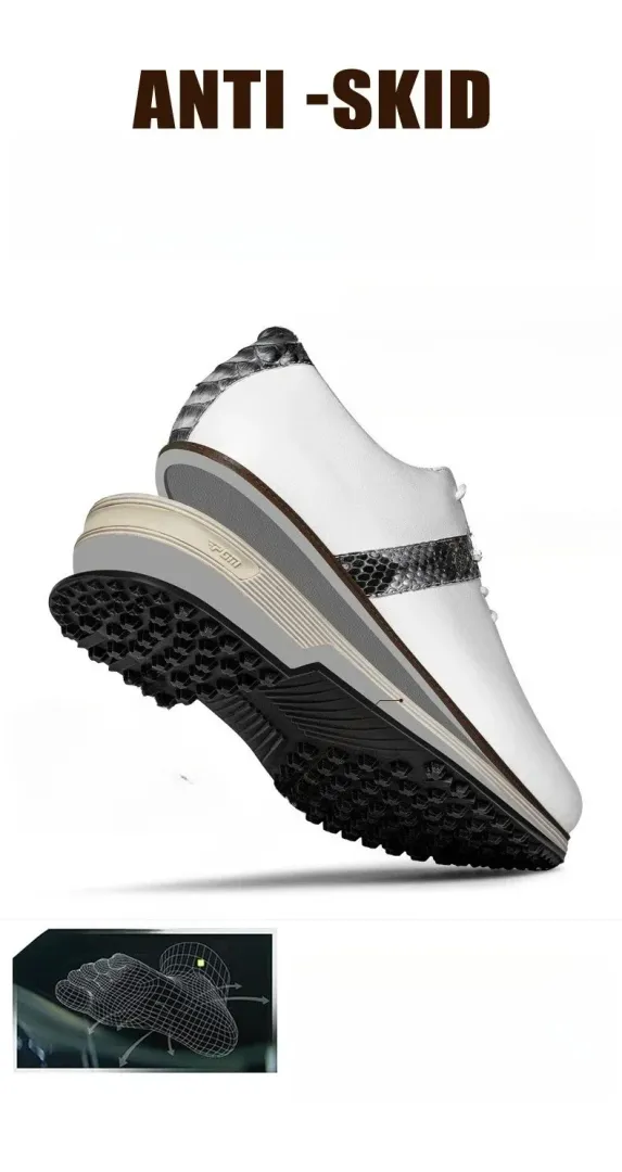 Giày golf nam da rắn và da bò PGM XZ387 20 Giày golf nam da rắn và da bò PGM XZ387 - Ảnh 19